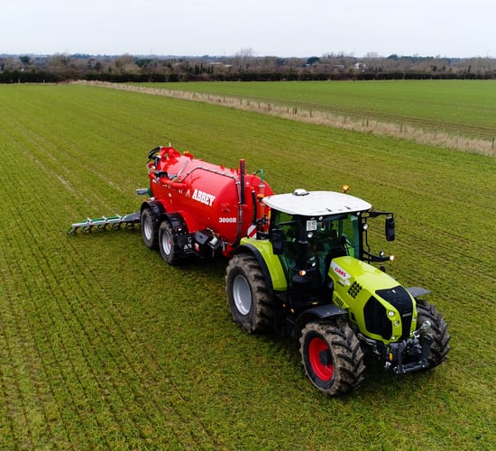 Metered slurry spreading with Grasstec