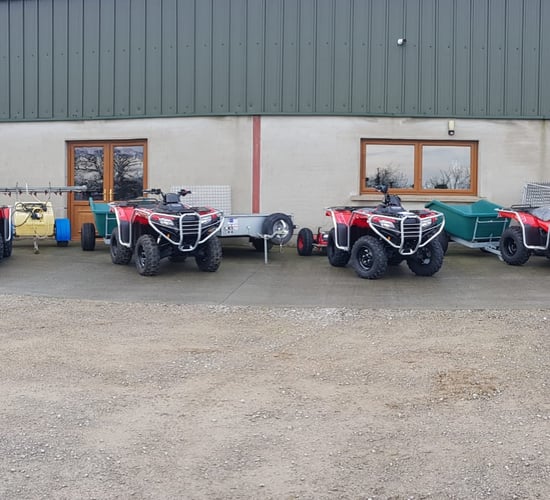 Quads, trailers and tools stolen from Louth dealership