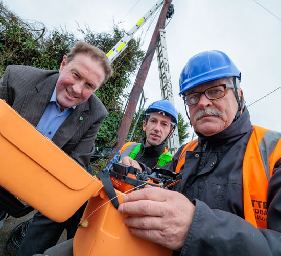 Rural community builds first own broadband network in Ireland
