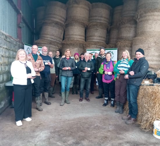 Talamh Beo launches soil EIP project on Pippa Hackett's farm