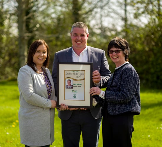 Cork beef farmer named Teagasc/FBD Student of the Year
