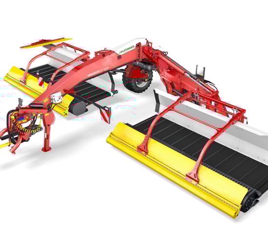 Pottinger launches new belt-type rake for grassland range