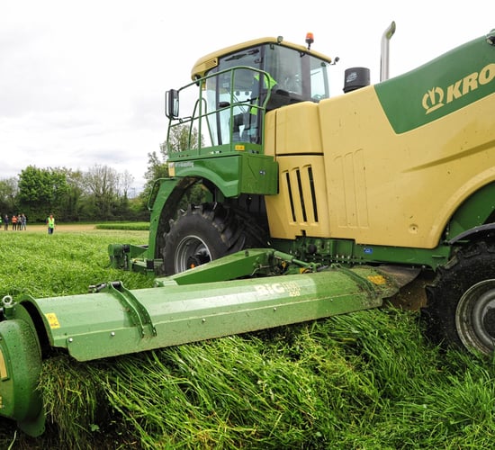 Krone fields and displays its grassland fleet in Co. Kildare