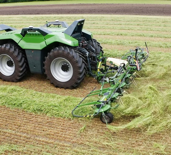 Combined Powers' first demonstration trials of autonomous tractor