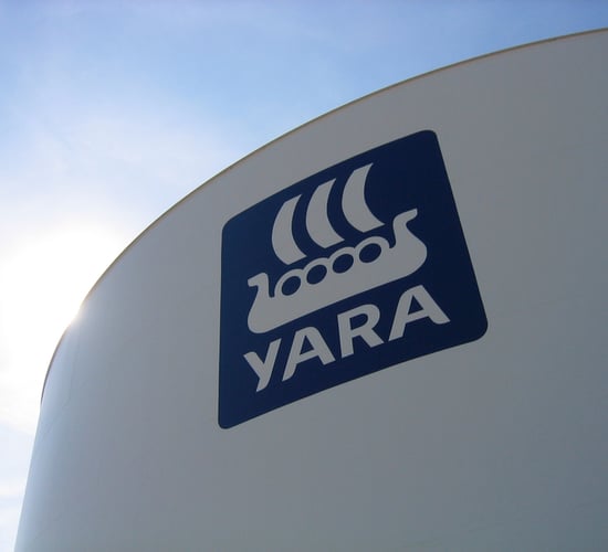 Yara second quarter revenues impacted by falling fertiliser prices