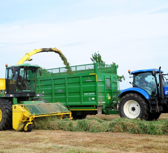 22 years of work for a John Deere forage harvester in Co. Limerick