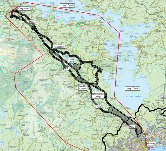 Galway-Oughterard greenway: Public consultation on seven route options commences