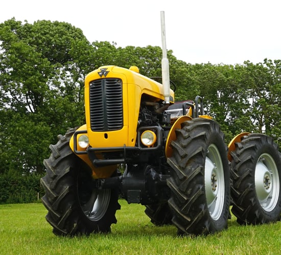 The genius of Norman's articulated MF 35