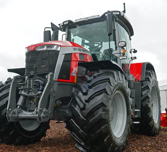 Massey Ferguson brings its tractors back to the Ploughing