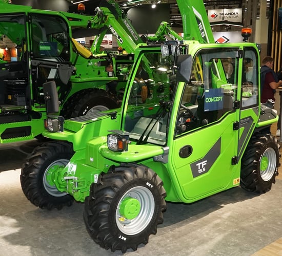 Merlo tackles the compact market with mini telehandler