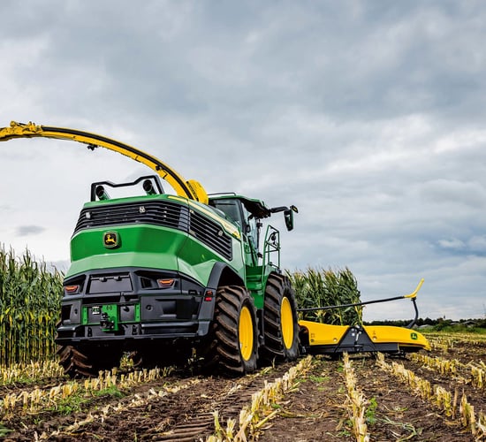 John Deere forage harvesters break the 1,000hp barrier