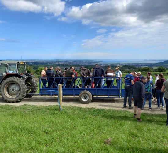 Resilience for Dairy project hosts over 70 delegates for cross-border tour