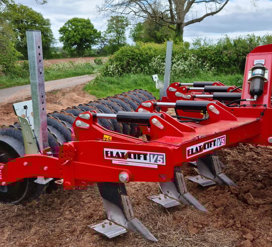 Shallow subsoiling with Spaldings' latest Flatlift design