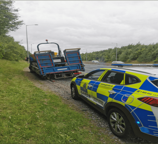 Wheels come off the wagon for untaxed truck