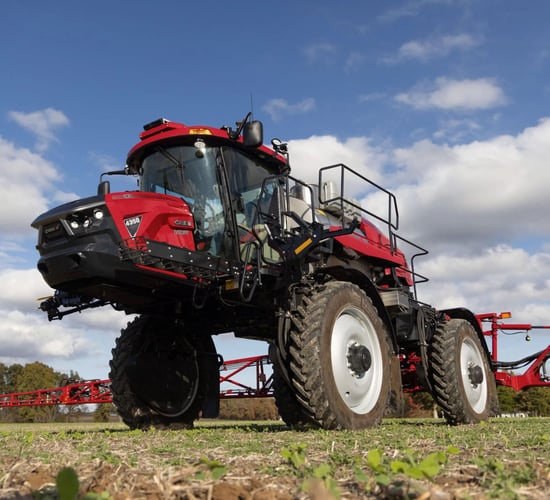 Spot spraying from CNH with single camera sensor