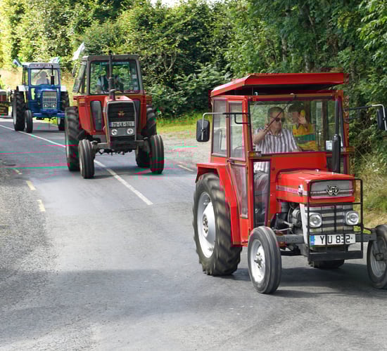 Pics: Ballylanders hosts tractor run in the sun