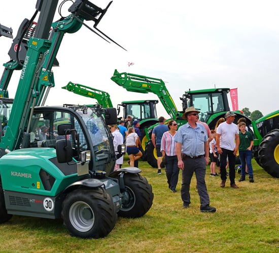 Pics: New machinery arrivals land at Tullamore Show