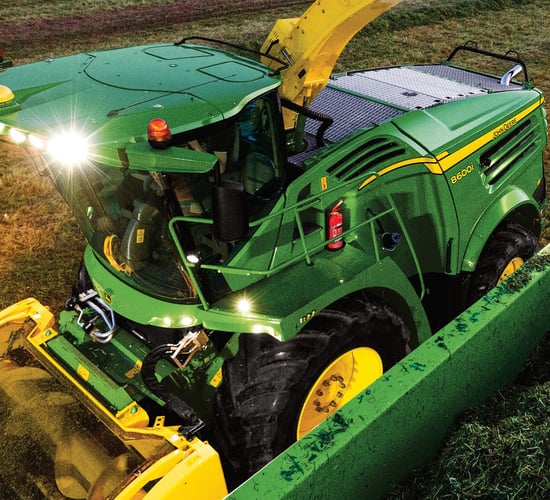 Upgrades and power boosts for John Deere harvesters