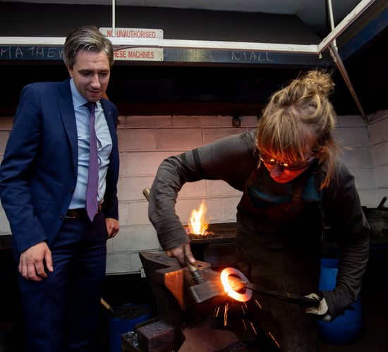 First female to graduate in blacksmithing feted