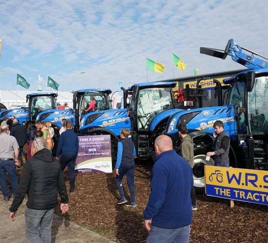 Ploughing 2022: W.R. Shaw still a leading dealer of New Holland machines