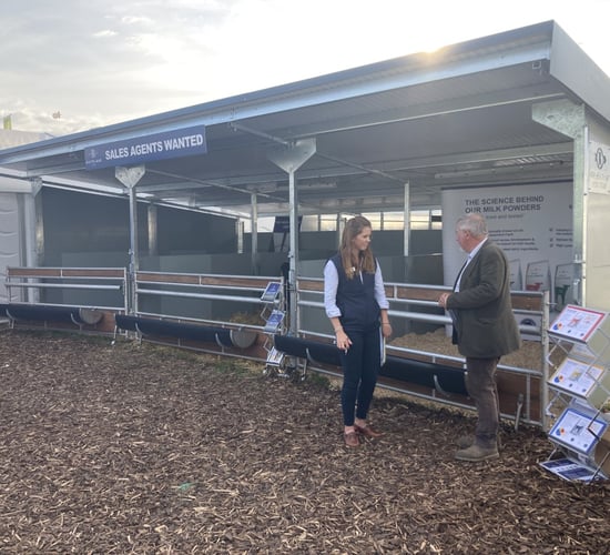 Mobile 'high health' calf unit on show at NPC