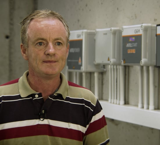 Cork Dairy farmer, Patrick O’Callaghan’s, experience with GEA’s rotary parlour