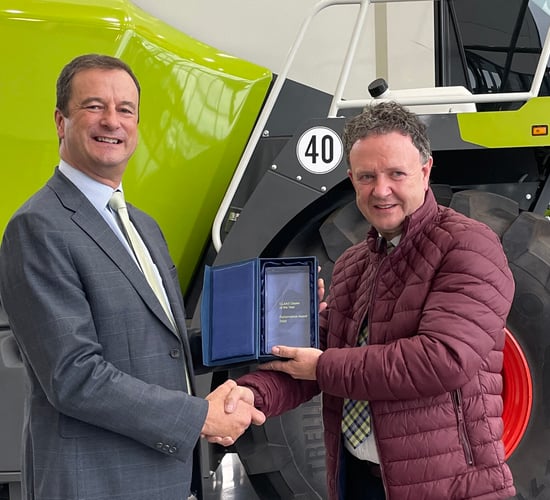 Claas awards Dealer of the Year to Kellys
