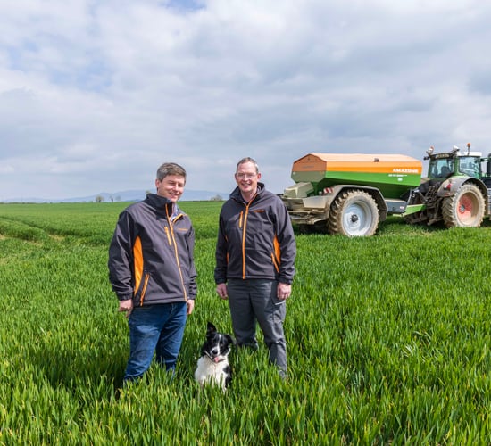 'Our fertiliser usage has dropped 5% with this spreader'