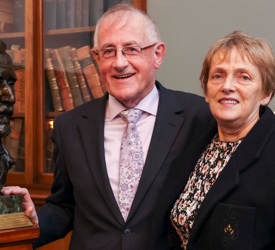 Cavan man presented with ICOS Plunkett Award