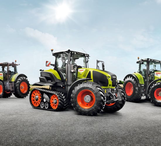 20 years of Claas tractor production at Le Mans