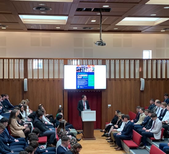 Agriculture minister addresses students at UCD careers day