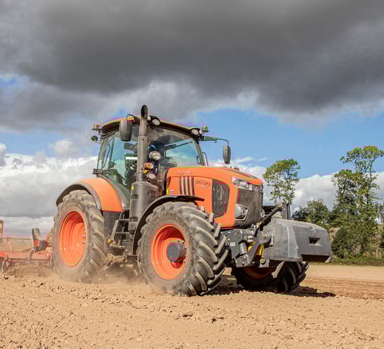 Kubota tractors now available with Topcon auto-steer