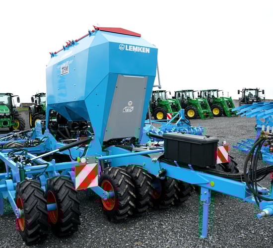 Lemken Solitair DT featured at TFM open day