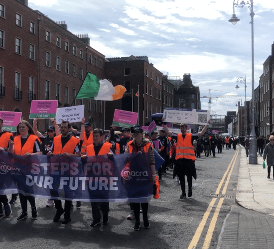 Video: Macra finishes 79km march in Dublin demanding action for rural Ireland