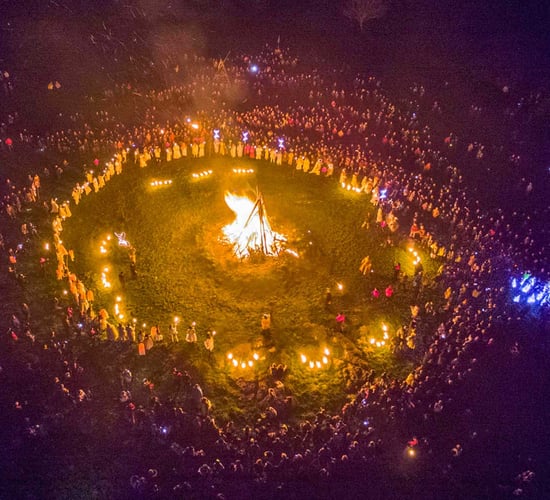 Farm blazes trail with Bealtaine Fire Festival