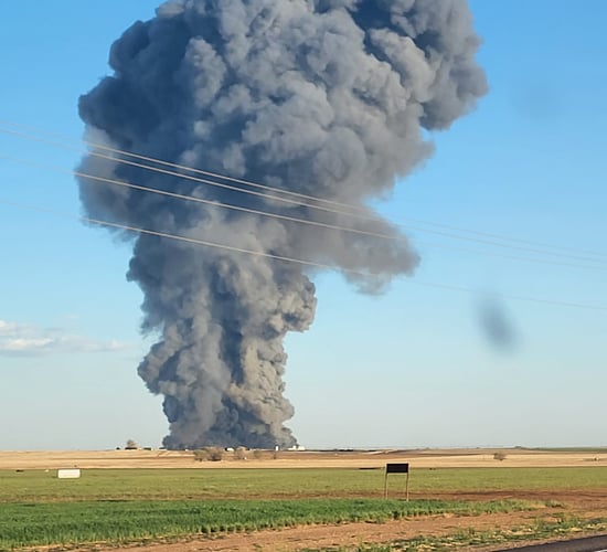 Explosion and fire on Texas farm kills 18,000 cattle