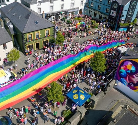 Upcoming pride events in rural Ireland