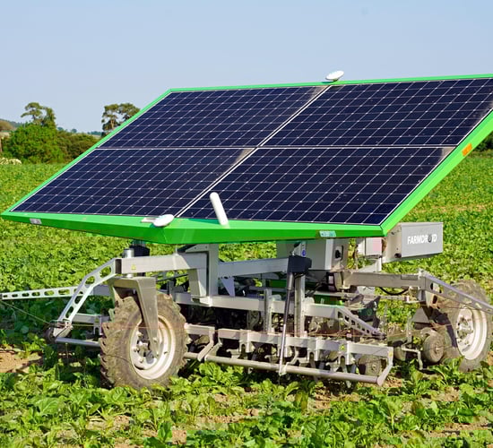 First report: Farmdroid robot at work in Kilkenny