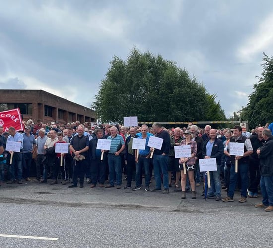 Video: Kerry Group suppliers take to the streets over milk price