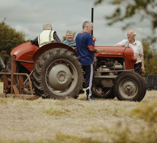 'Meitheal' in Cavan for hay-making music video