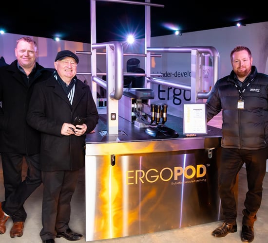 Milking system prototype wins award in New Zealand