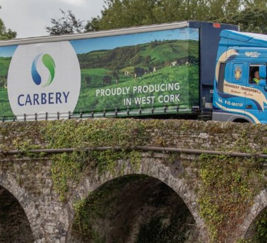 Carbery confirms milk price for April supplies