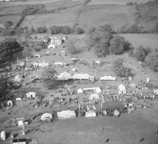 Historic World Ploughing Contest image in national exhibition