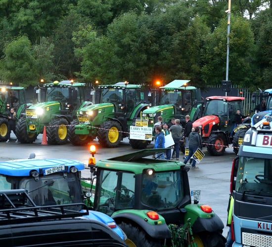 UFU publishes tractor rally routes ahead of mass protest