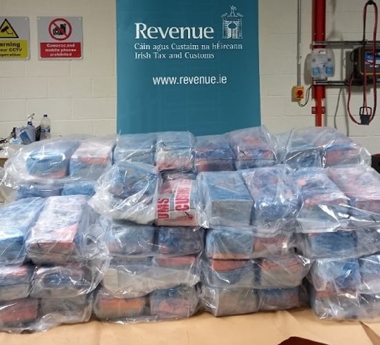 2 arrested after €11m of cocaine seized in horsebox