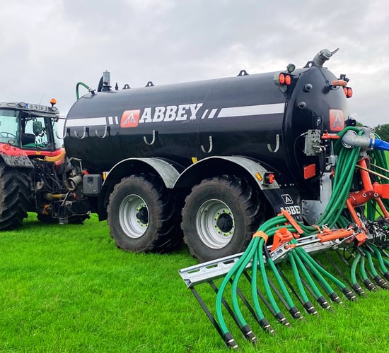 Abbey Agri Pro brings the trailing shoe to hilly ground