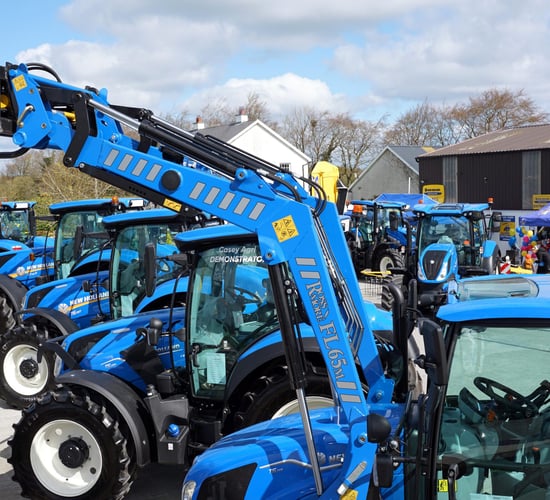 Fall in tractor sales hurts shares, but helps farmers