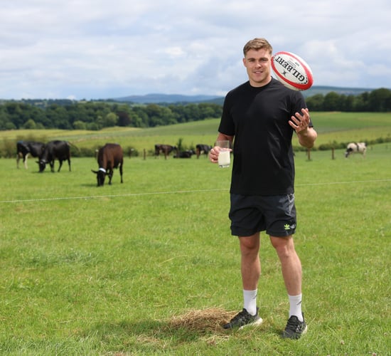 Rugby star Ringrose partners with NDC for milk promotion