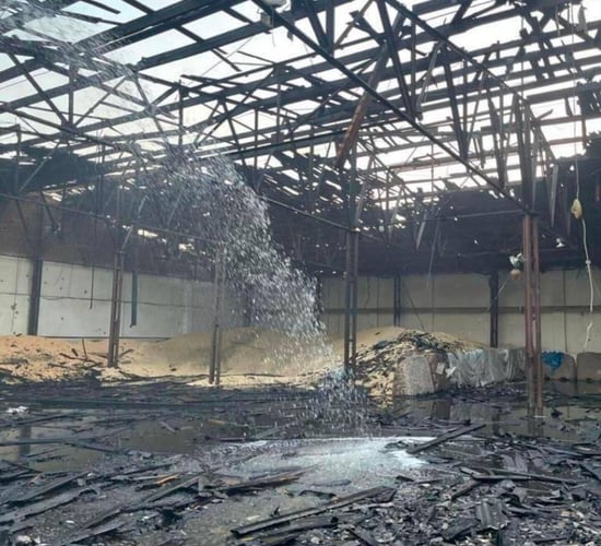 Ukraine: Russian attacks destroy 270,000t of grain