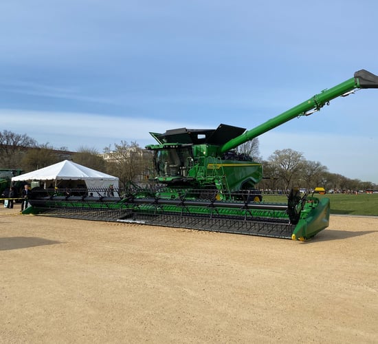 US self-propelled combine sales continue to grow
